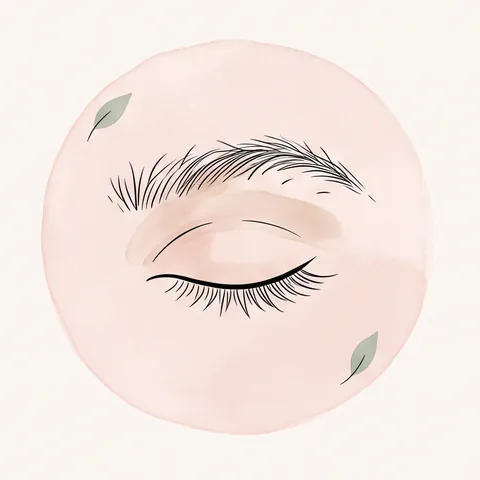Illustrazione di sopracciglia ribelli